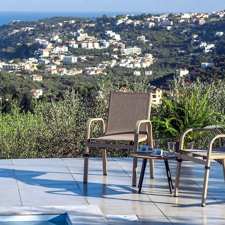 Villa Konstantinos Hilltop Vineyard Escape Almirida Eksteriør bilde
