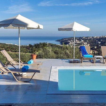 Villa Konstantinos Hilltop Vineyard Escape Almirida Eksteriør bilde