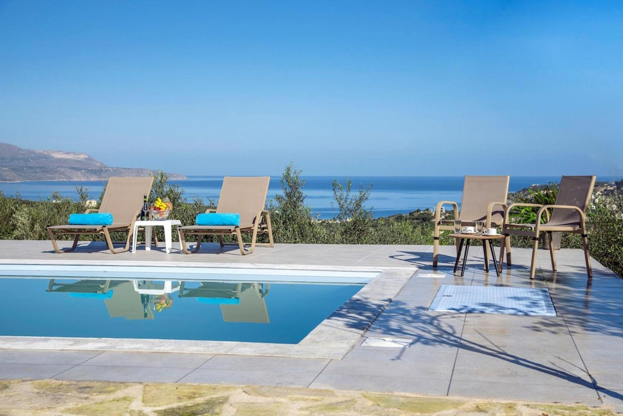 Villa Konstantinos Hilltop Vineyard Escape Almirida Eksteriør bilde