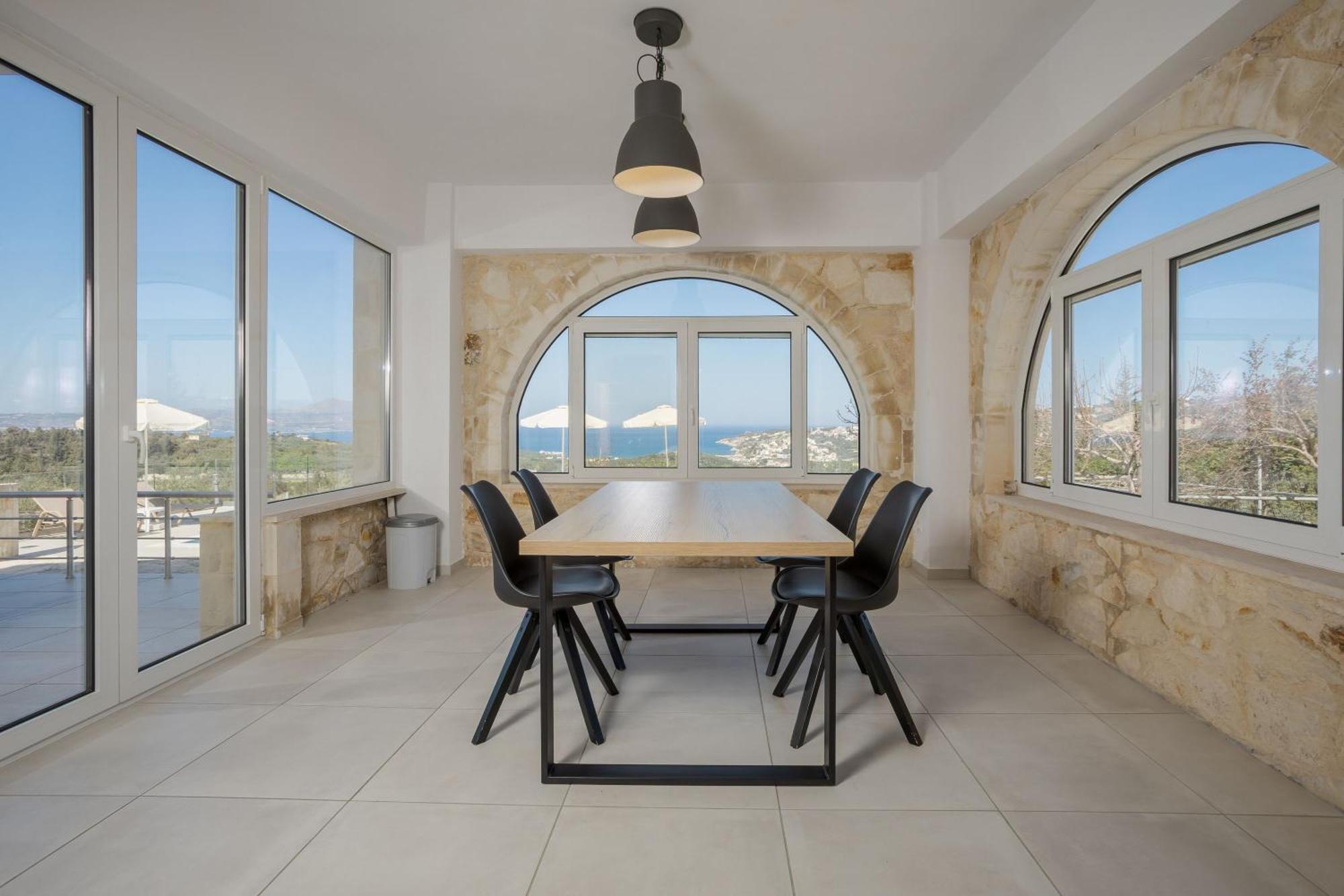 Villa Konstantinos Hilltop Vineyard Escape Almirida Eksteriør bilde