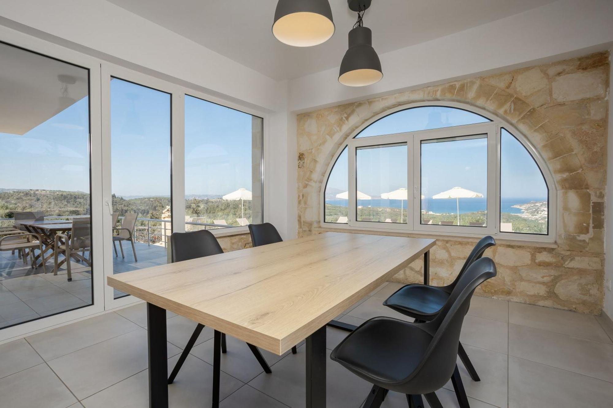 Villa Konstantinos Hilltop Vineyard Escape Almirida Eksteriør bilde