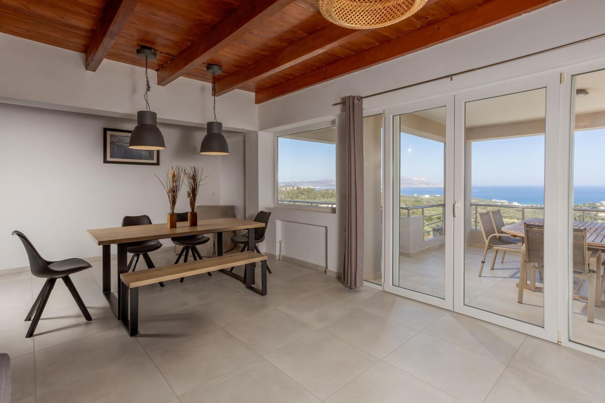 Villa Konstantinos Hilltop Vineyard Escape Almirida Eksteriør bilde