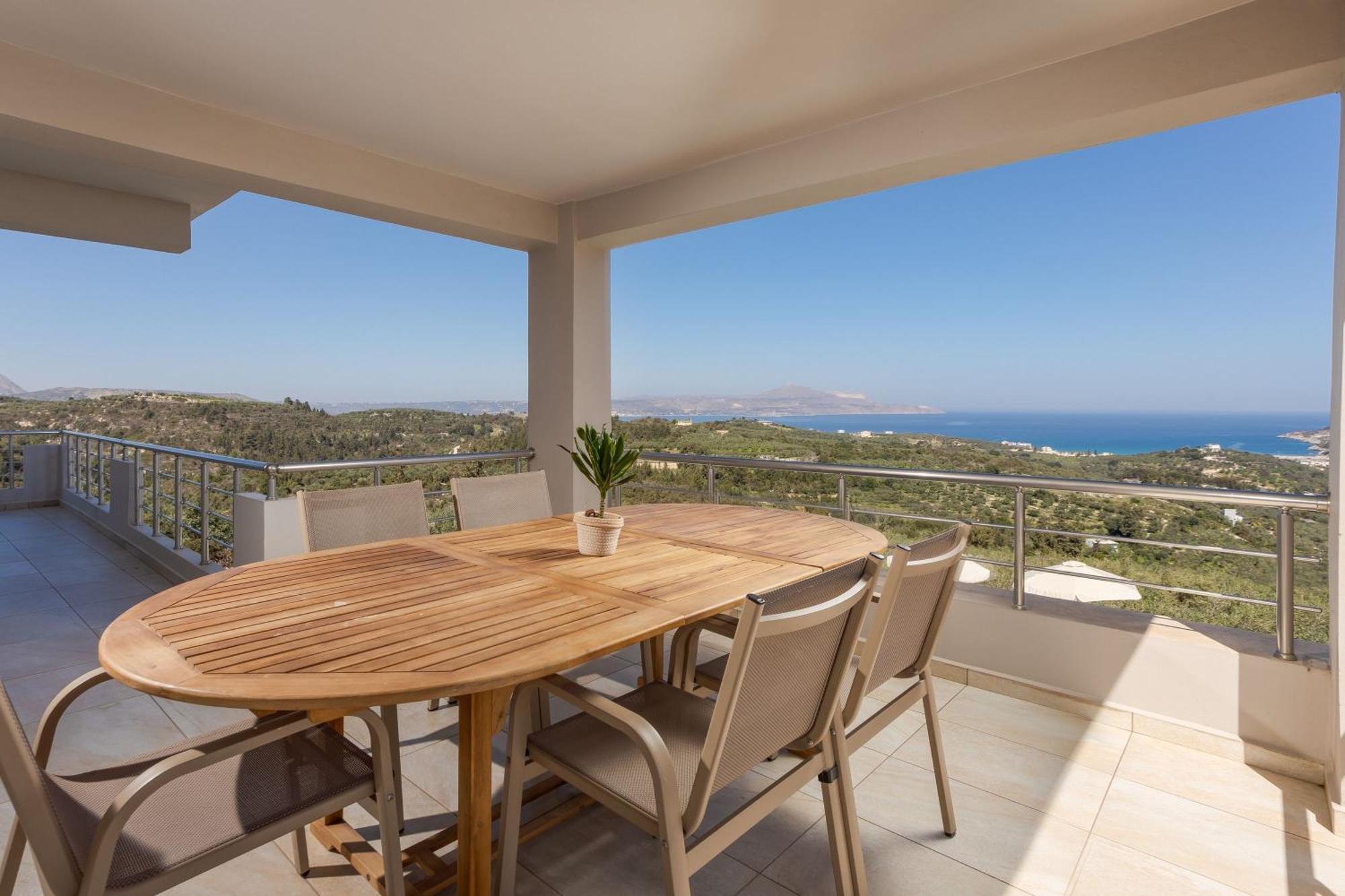 Villa Konstantinos Hilltop Vineyard Escape Almirida Eksteriør bilde